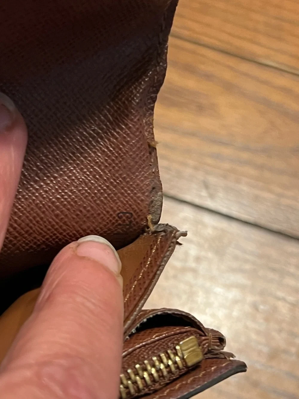 Louis Vuitton Monogram Canvas Long Wallet - Dark Brown Monogram